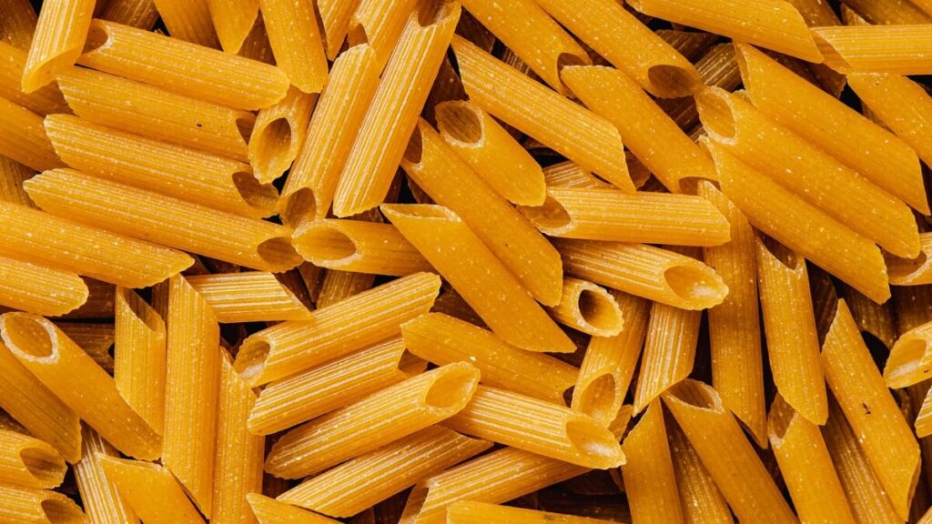 Pequenos macarrões