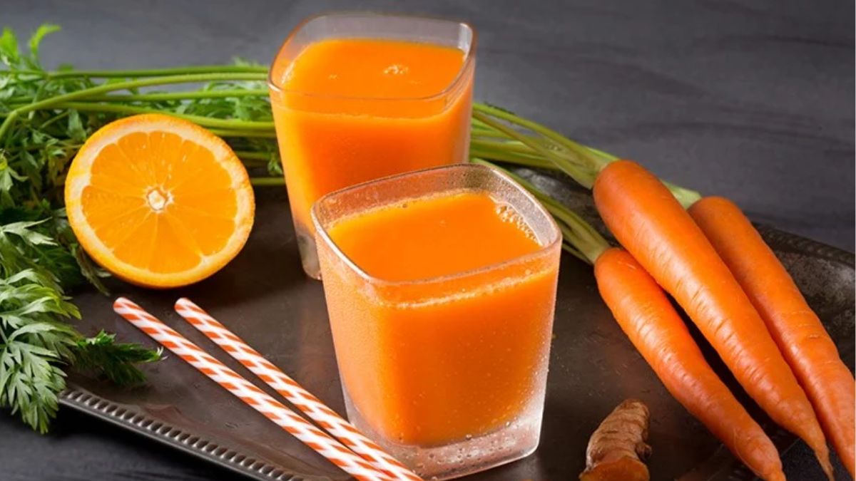 Benefícios suco de cenoura
