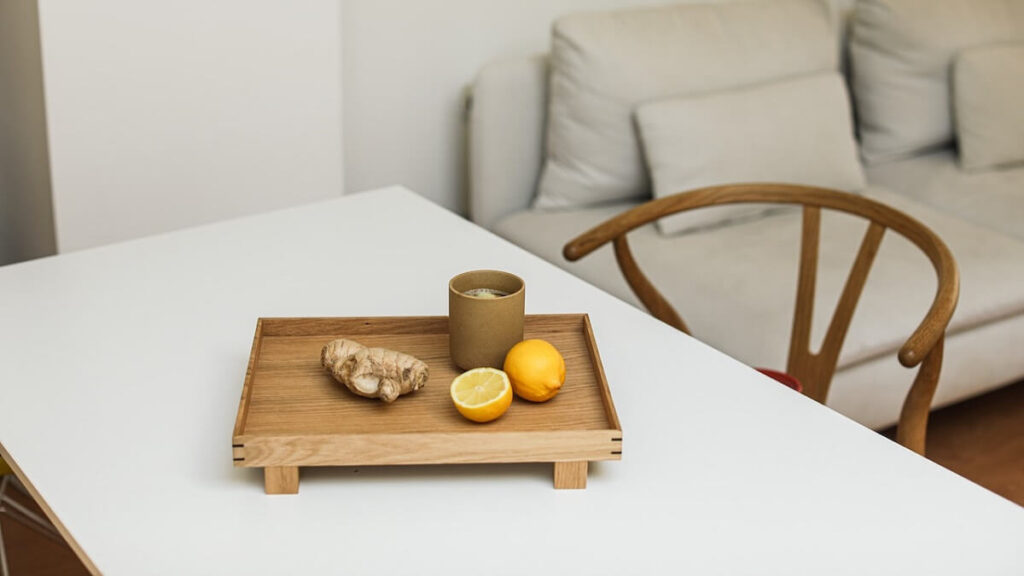 Xarope de gengibre com limão