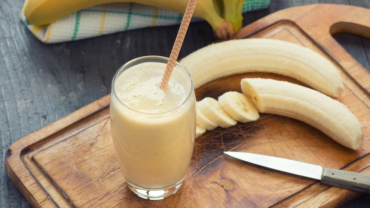 Como fazer vitamina de banana?