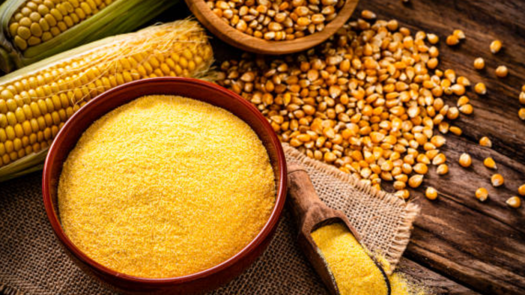 Fubá e milho para polenta