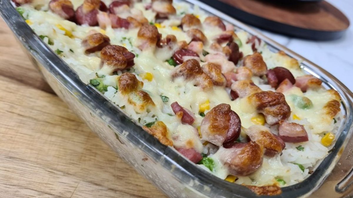 Como fazer arroz de forno: Passo a passo completo!