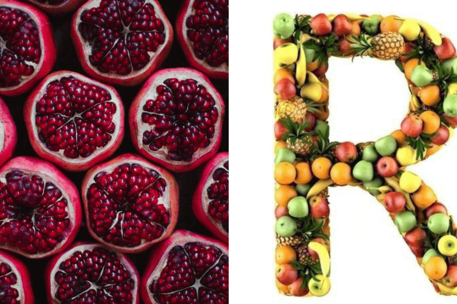 Frutas com R
