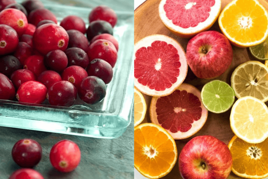 frutas com O parece laranja e pequena avermelhada!
