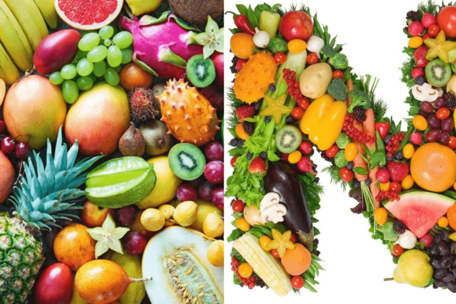 frutas com N variadas